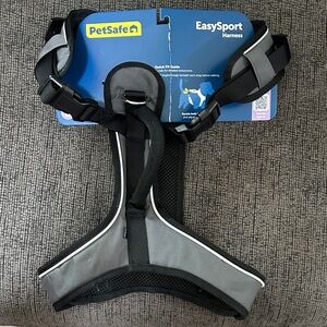 PetSafe EasySport Reflective Gray & Black Dog Harness - heavy duty large